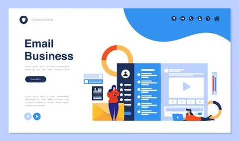 Modern concepts of development and teamwork Stock Illustration