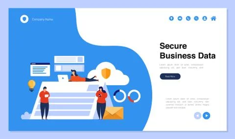 Modern concepts of development and teamwork Stock Illustration