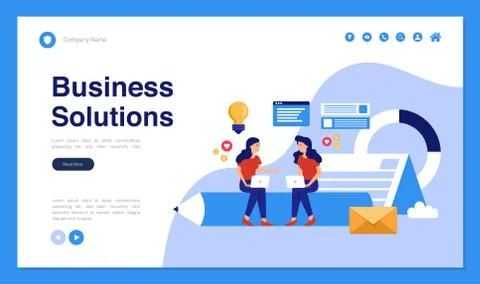 Modern concepts of development and teamwork Stock Illustration