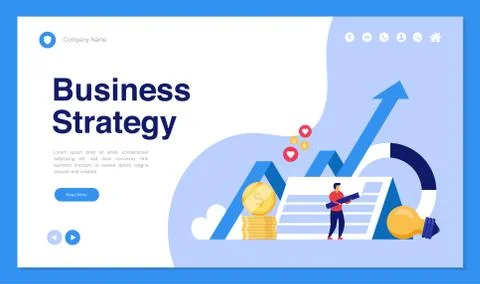 Modern concepts of development and teamwork Stock Illustration