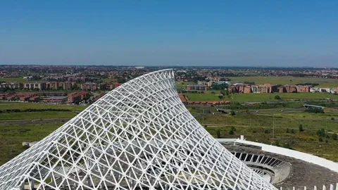 A modern conceptual construction  2 Stock-Footage 126598343