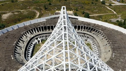 A modern conceptual construction 4 Stock-Footage 126598684