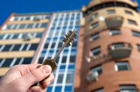 Modern condominium Stock Photos
