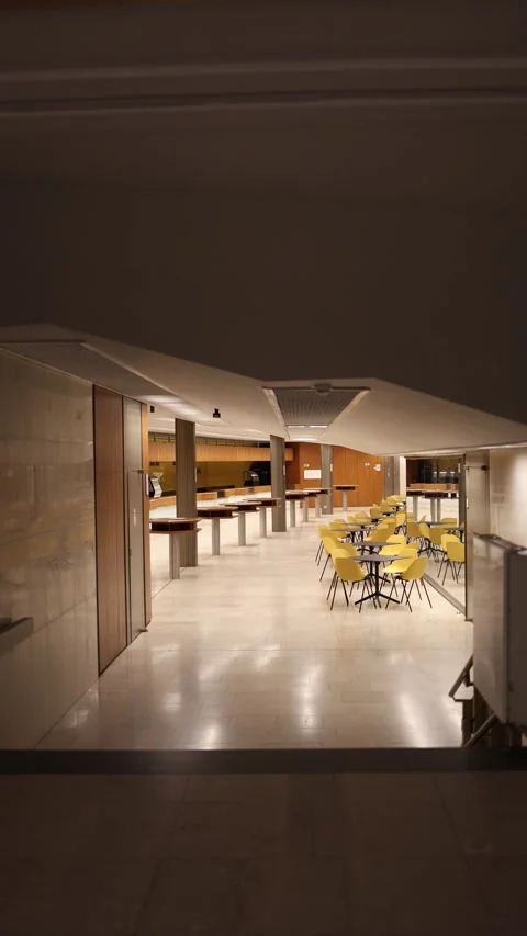 Modern conference hall corridor Stock Footage 335861386