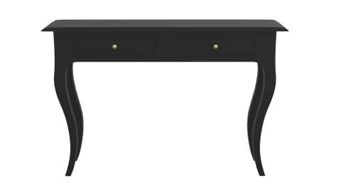 Modern Console Table Stock Illustration