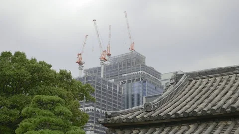 Modern Construction Site 動画素材 98220872