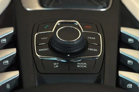 Modern control interface Stock Photos