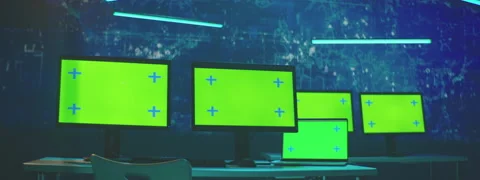 Modern Control room Stock Footage 149248935