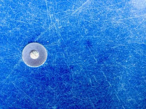 Modern cool cobalt blue background design element with white scratches Stock Photos