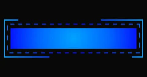 Modern cool-designed color lower third in 4K alpha channel. Stunning 4K-alp.. Stock Illustration