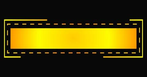 Modern cool-designed color lower third in 4K alpha channel. Stunning 4K-alp.. Stock Illustration