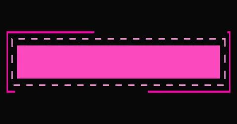 Modern cool-designed color lower third in 4K alpha channel. Stunning 4K-alp.. Stock Illustration