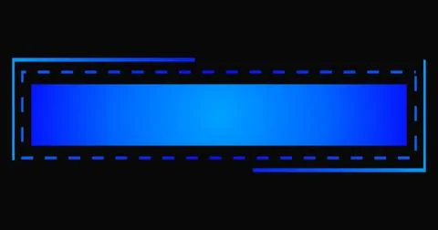 Modern cool-designed color lower third in 4K alpha channel. Stunning 4K-alp.. Stock Illustration