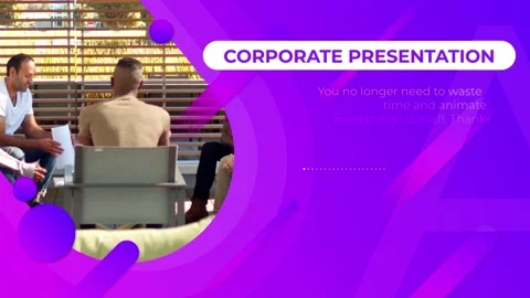 Modern Corporate Presentation for After Effects Stock After Effects