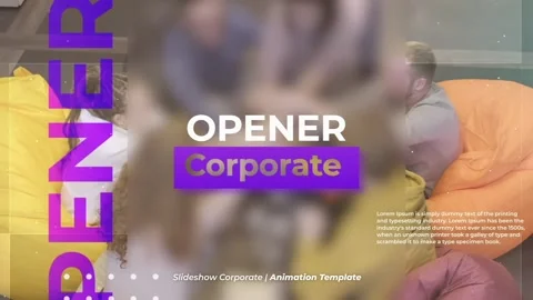 Modern Corporate Slideshow Stock After Effects