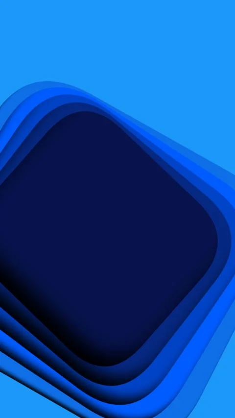 Modern Corporate Visual Backdrop, Stylish Rounded Diamond Figures Stacked Stock Footage 324860621