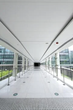 Modern corridor Stock Photos