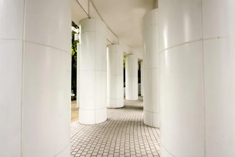Modern corridor Stock Photos