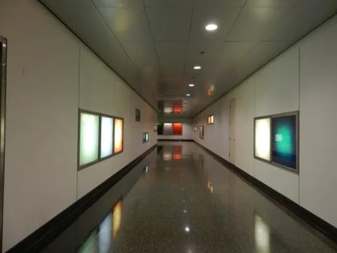 Modern Corridor Stock Photos