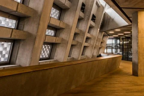 Modern corridor Stock Photos