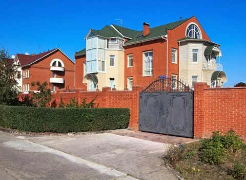 Modern cottage. Stock Photos