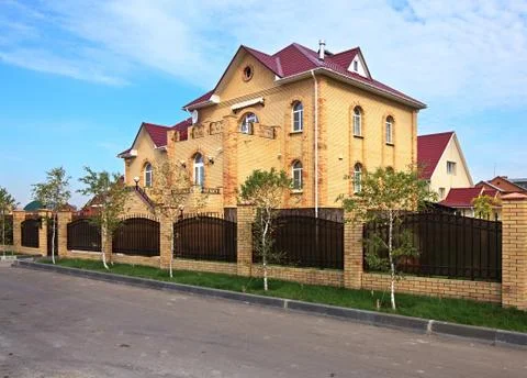 Modern cottage. 스톡 사진