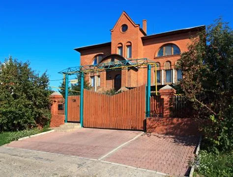 Modern cottage. Stock Photos