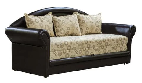 Modern couch Stock Photos