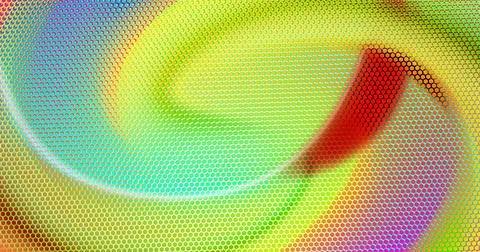 Modern cover background, minimal composition, perforated with hexs. Stock Illustration