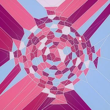 Modern covers design with low poly tesselated pattern. 3d rendering 스톡 일러스트