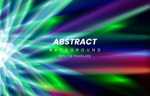Modern creative abstract neon green and red color background design vector イラスト素材