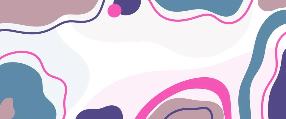 Modern creative backgrounds with abstract elements and dynamic shapes 库存插图