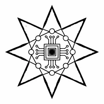 Modern Creative Conceptual Geometric Stock Illustration