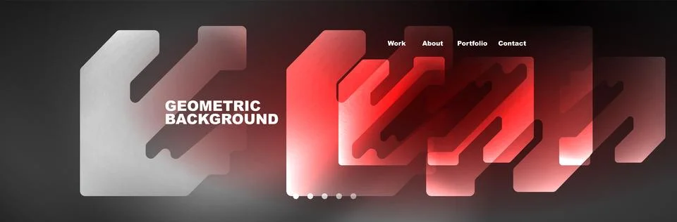 Modern creative geometric abstract background design Stockillustratie