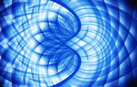 Modern creative geometric cool abstract gradient blue color gradient colorful 库存插图