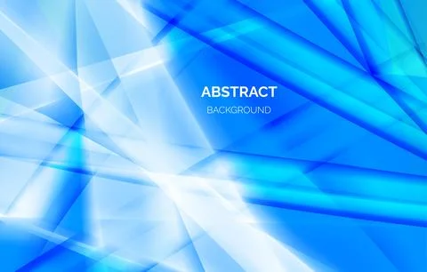 Modern creative modern custom shape with blue color abstract style background Stock Illustration