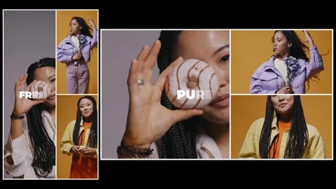 Modern Creative Multiscreen Motion Opener | Dynamic Visual Intro After Effects stock