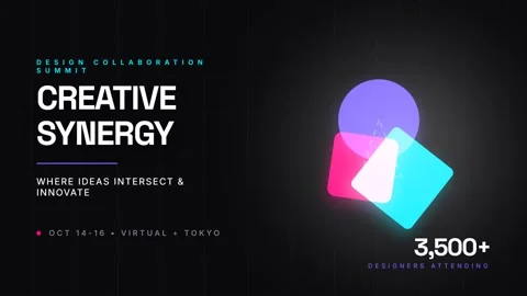 Modern creative synergy concept: Abstract design collaboration graphics vis.. Stock Footage 337576951