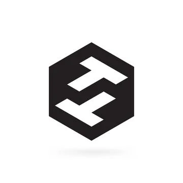 Modern Creative Unique letter T logo Icon design Vector template Illustrazione stock