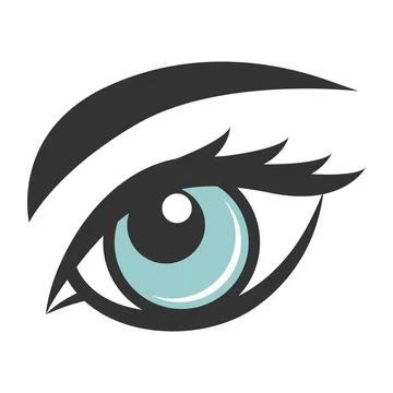 Modern creative vision eye logo Stock Illustration