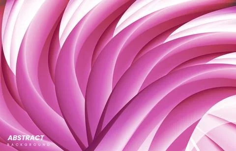 Modern creative wavy style pink color vector file background design イラスト素材
