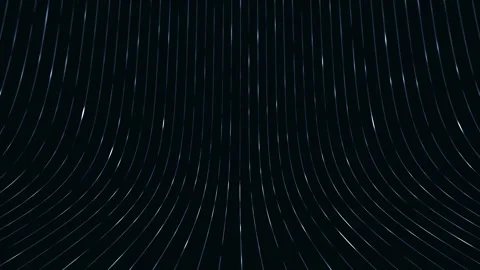 Modern curved digital technology lines loop motion background Stock Footage 341607146