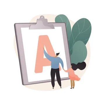 Modern dads abstract concept vector illustration. Illustrazione stock