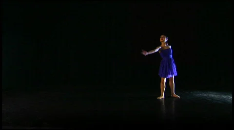 Modern Dance - ballet (part A) Stock Footage 680770