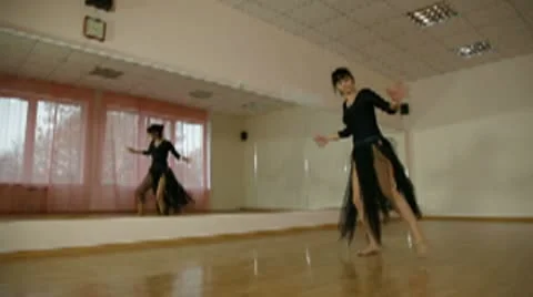 Modern Dance School Stock Footage