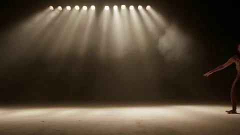 Modern dance in slow motion Stock-Footage 80133358