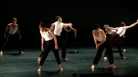 Modern dance -very good Stock Footage 10857174