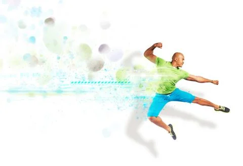 Modern dancer Stock Illustration