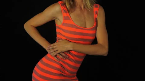 Modern Dancer Mid Body Shot Video stock 29835521