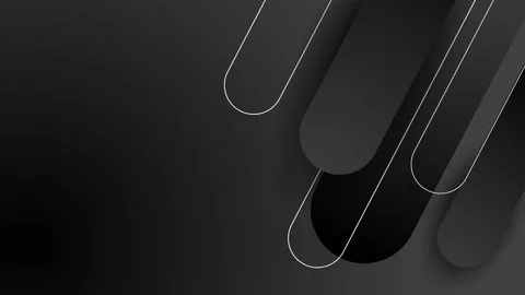 Modern dark backdrop with abstract geometric shapes and patterns background with Stock Footage 295908630